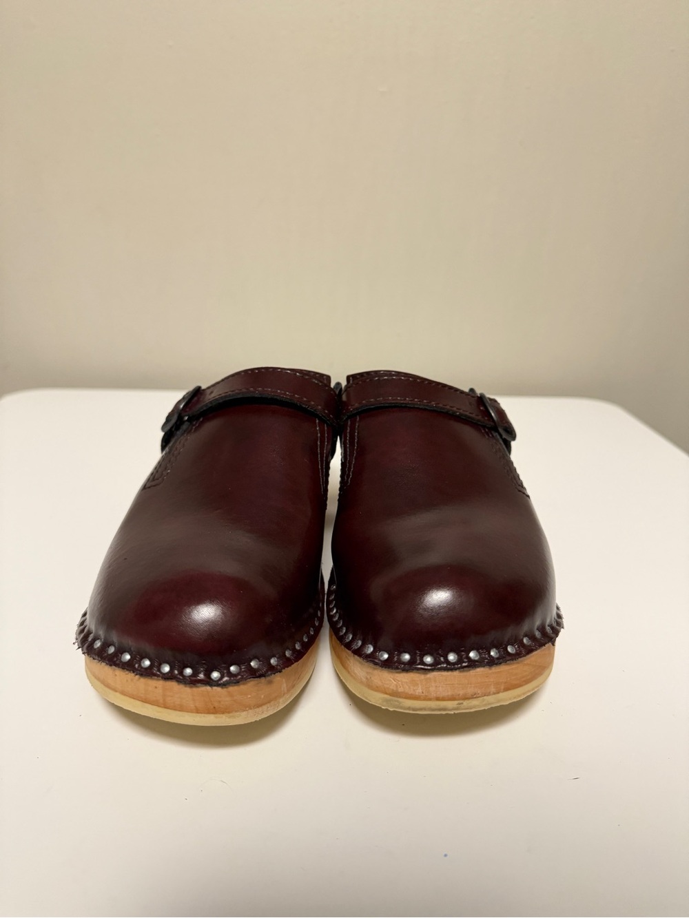 Swedish Clogs Troentorp Raphael Brown Pull Up Shoe Women’s EU 39 US 9-9.5 - Picture 2 of 8